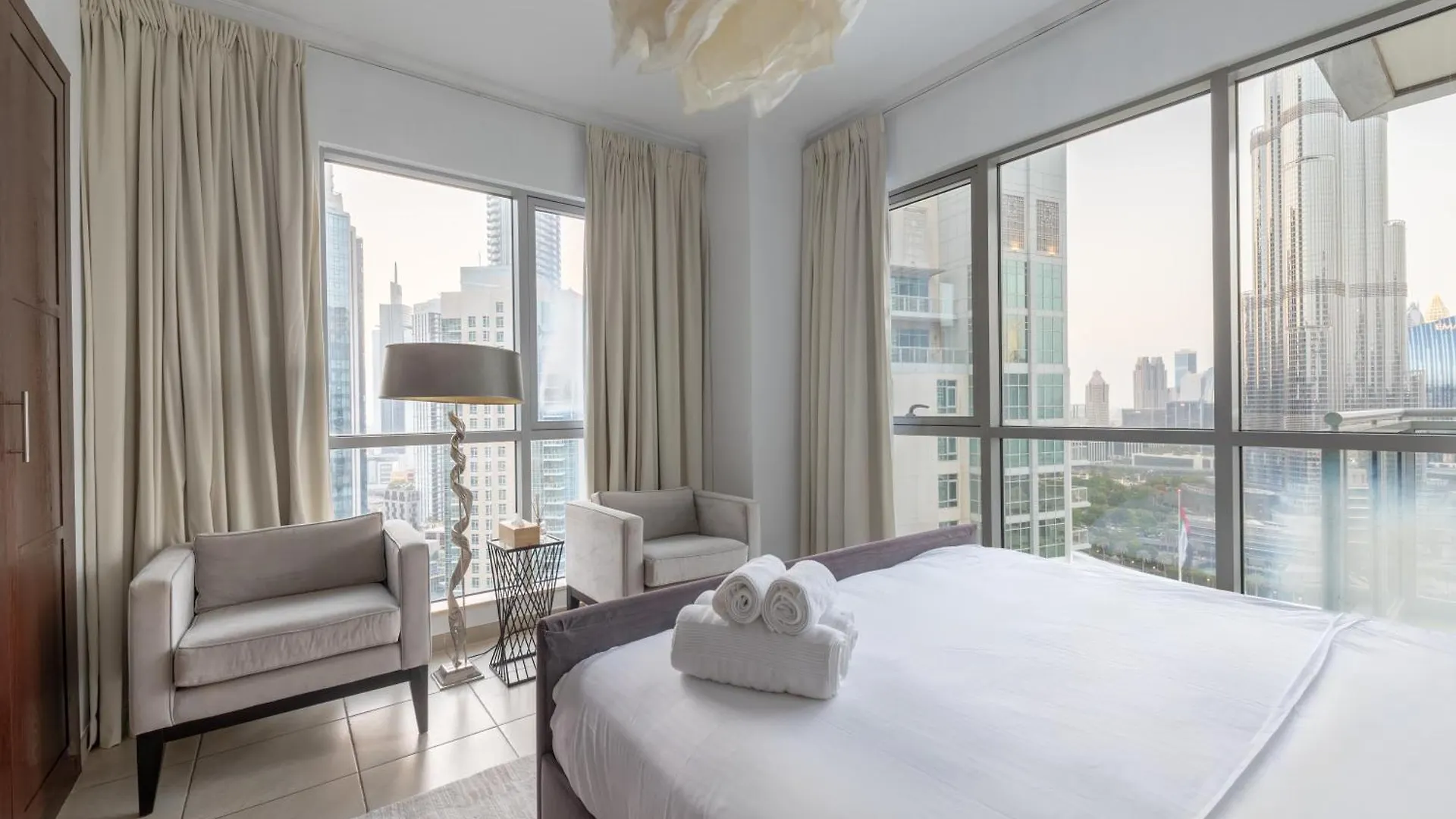 Apartment Burj And Fountain View 3Br Plus Maids Dubai United Arab Emirates