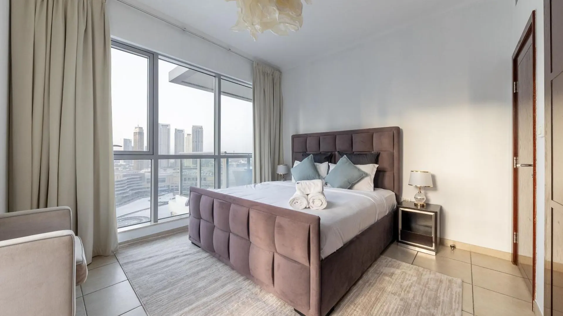 Apartment Burj And Fountain View 3Br Plus Maids Dubai United Arab Emirates